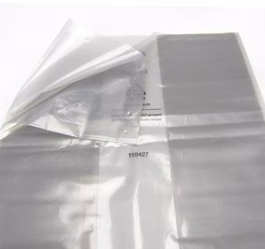 Seitenfaltenhaube Maße 1250+850x2000mm Stärke 100µ grau