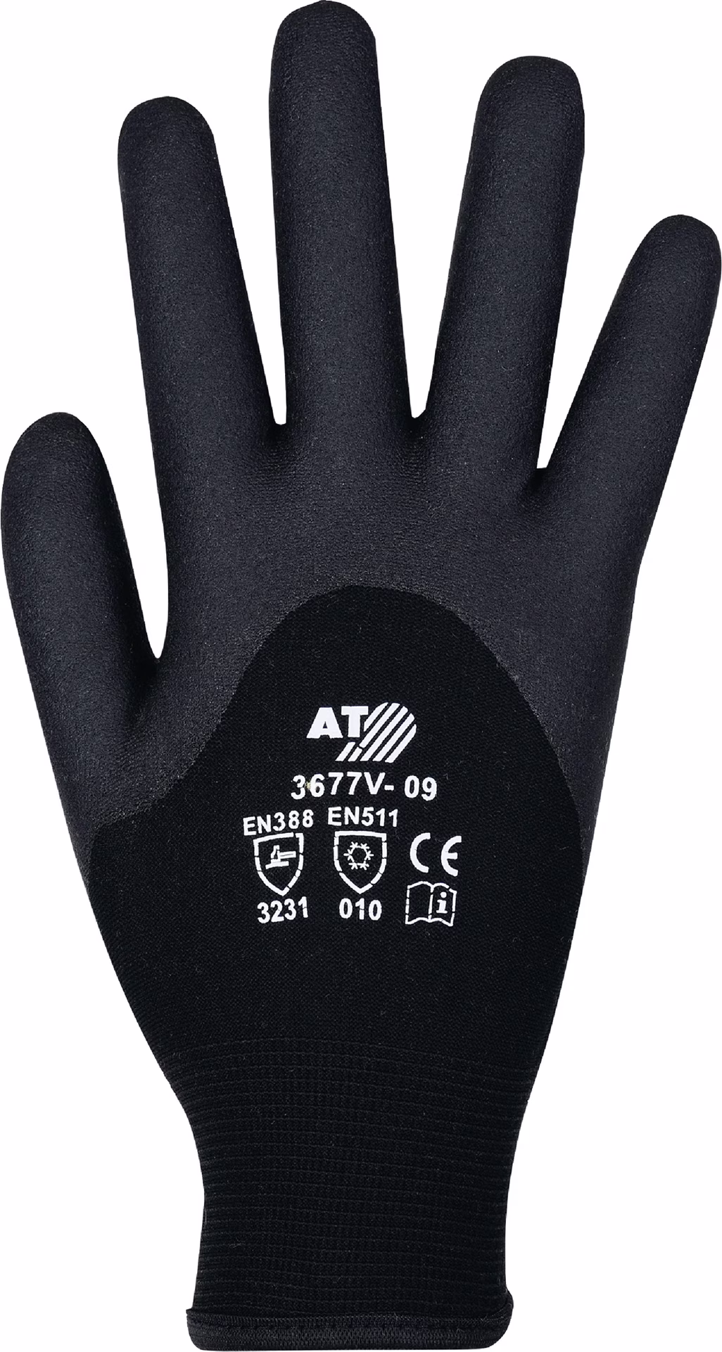 Kälteschutzhandschuhe schwarz EN 388,EN 511 PSA II