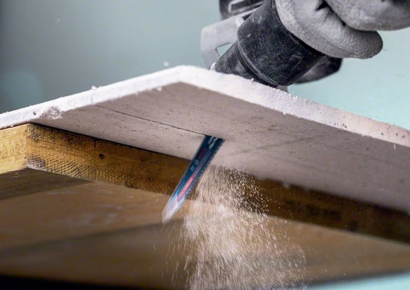 Säbelsägeblatt Expert Fiber Plaster S 641 HM L.150mm B.19mm 4,3mm 1 St./Karte
