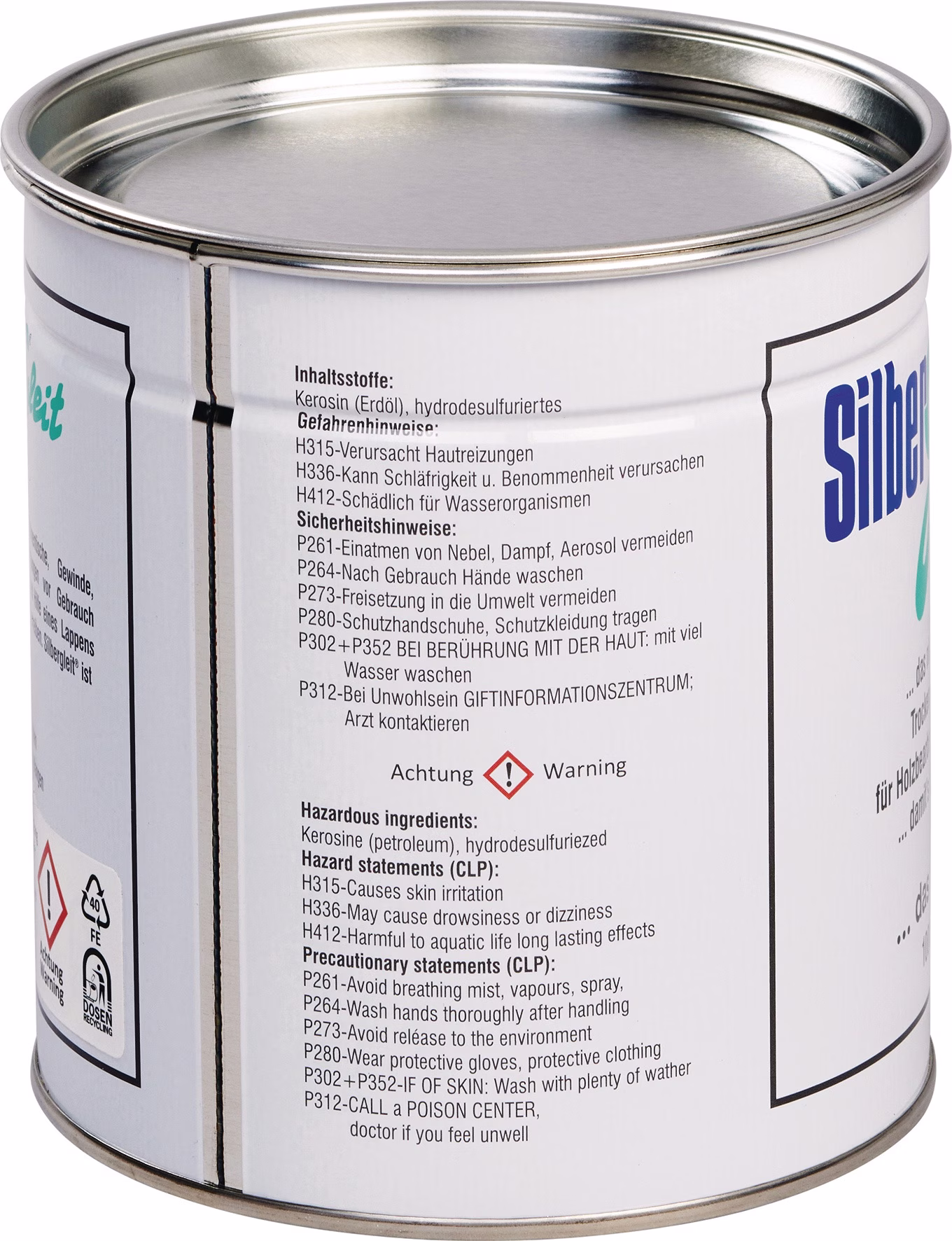 Trockengleitmittel Silbergleit 1000ml Dose