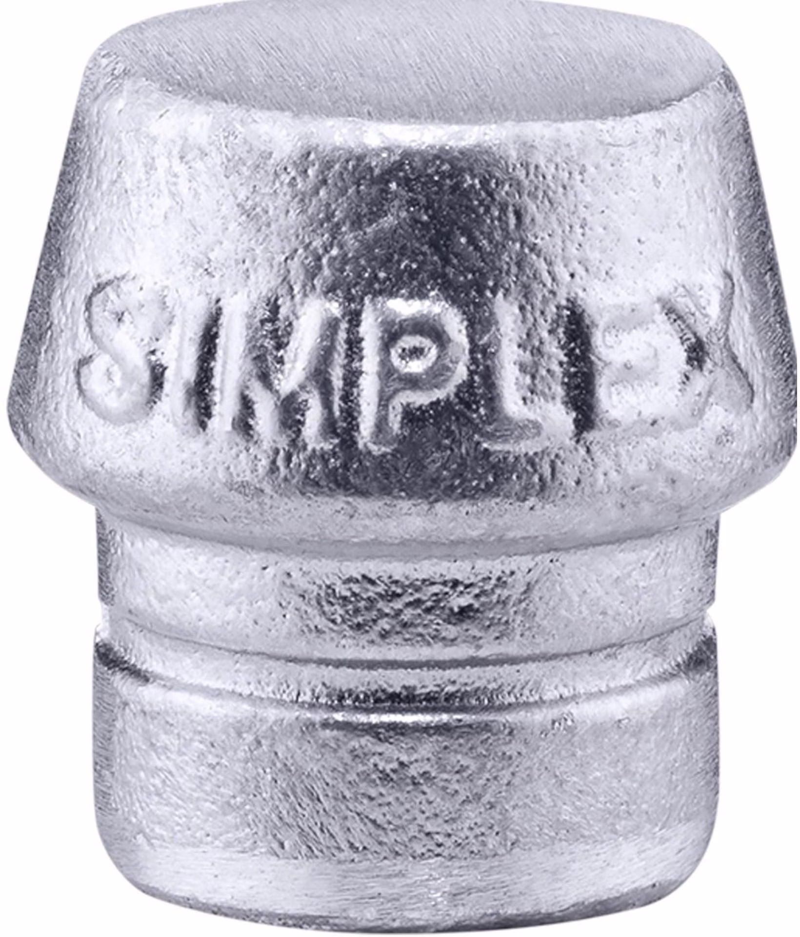 Schonhammerkopf SIMPLEX Kopf-Ø Weichmetall silber hart