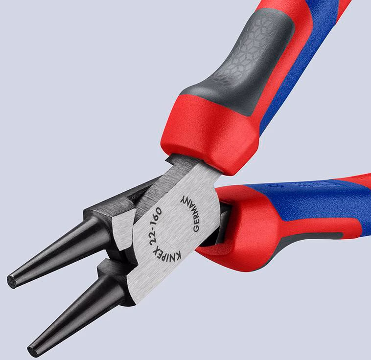 Rundzange L.160mm Kopf pol.Comfort-Griff