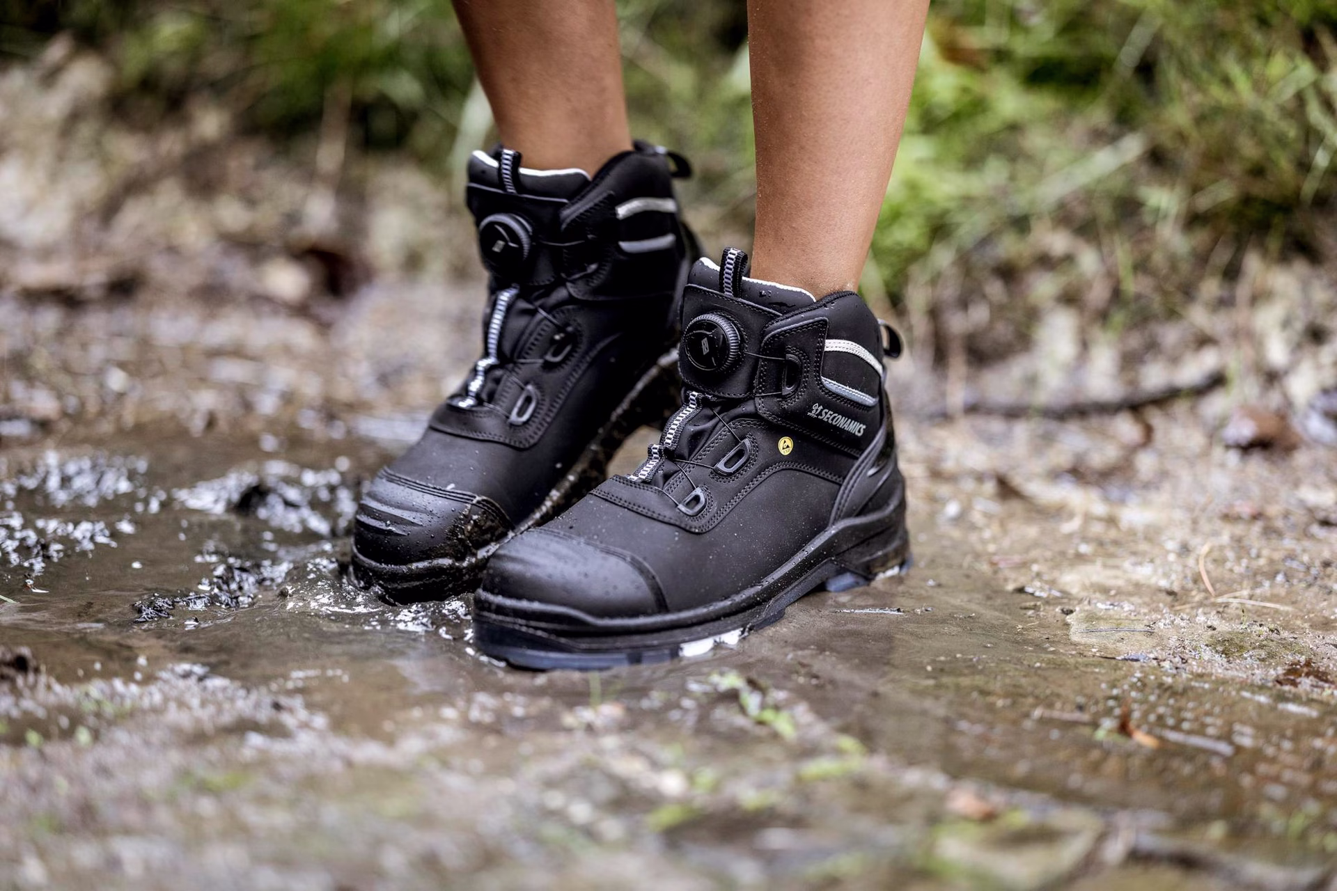 Sicherheitsstiefel ULTIMATE STEP MID FIT Gr.47 W.11 schwarz S7S CI FO SC SR