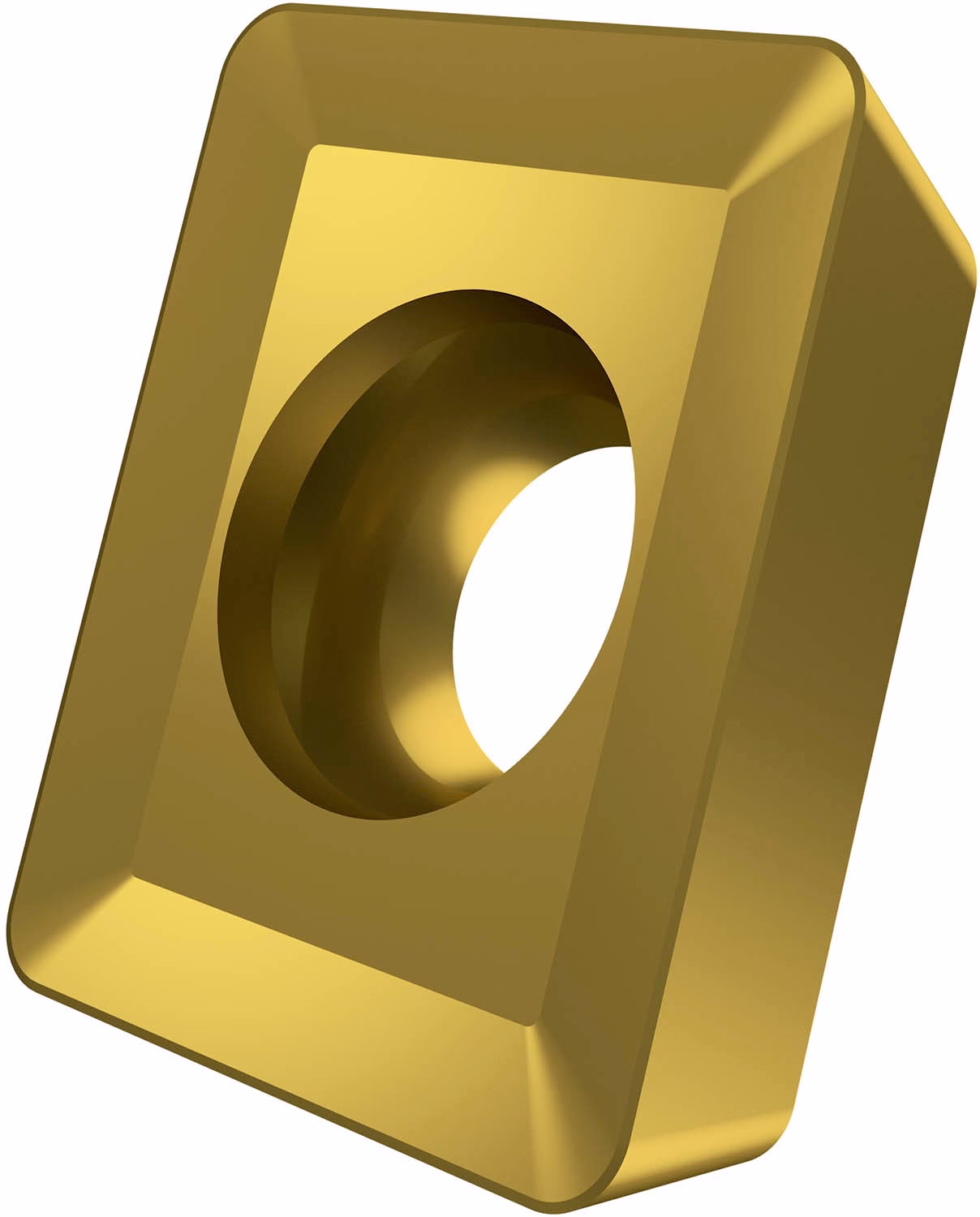 Fräswendeschneidplatte ISO APET D.5,5mm PVD beschichtet Gold