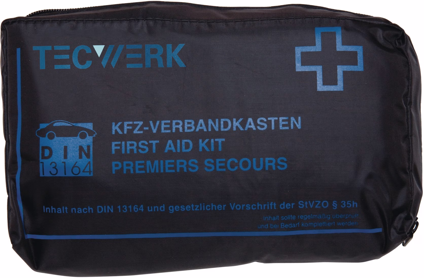 KFZ Verbandtasche ultraTRAFFIC BAG B150xH70xT240ca.mm schwarz