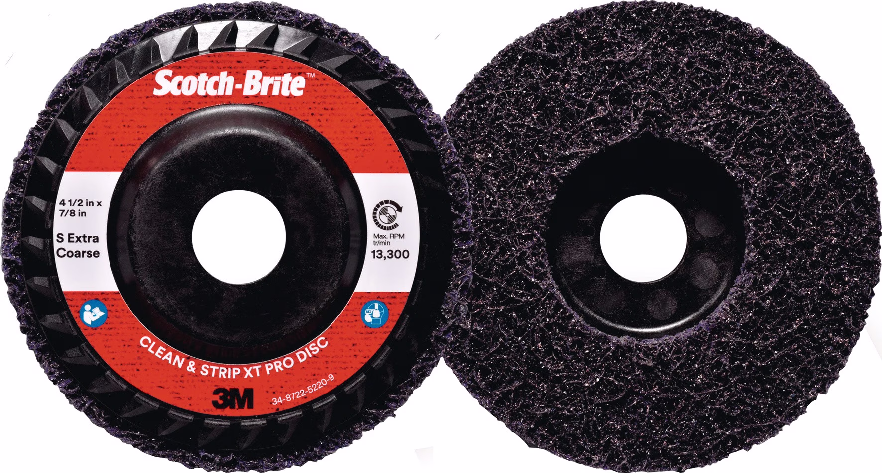 Grobreinigungsscheibe XT-RD PRO S extra coarse Bohrung 22,23 mm 3M