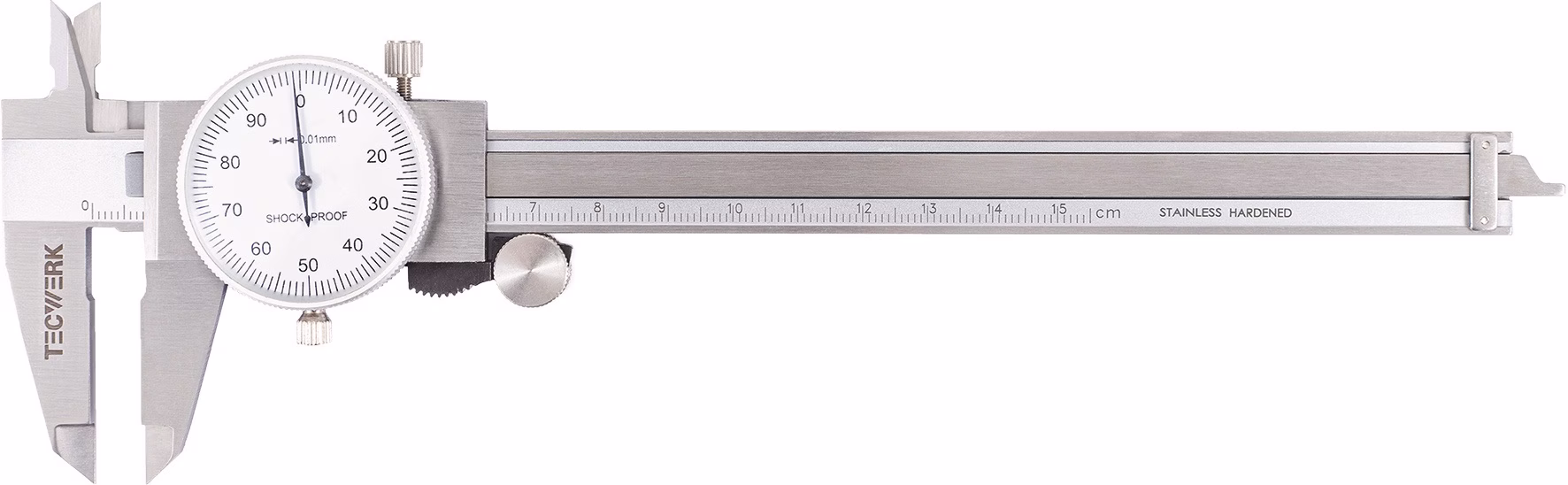 Uhrmessschieber DIN 862 150mm Zeigerumdr.1mm