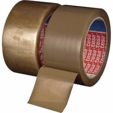 Packband tesapack 04089-00006-06 66mx50mm braun