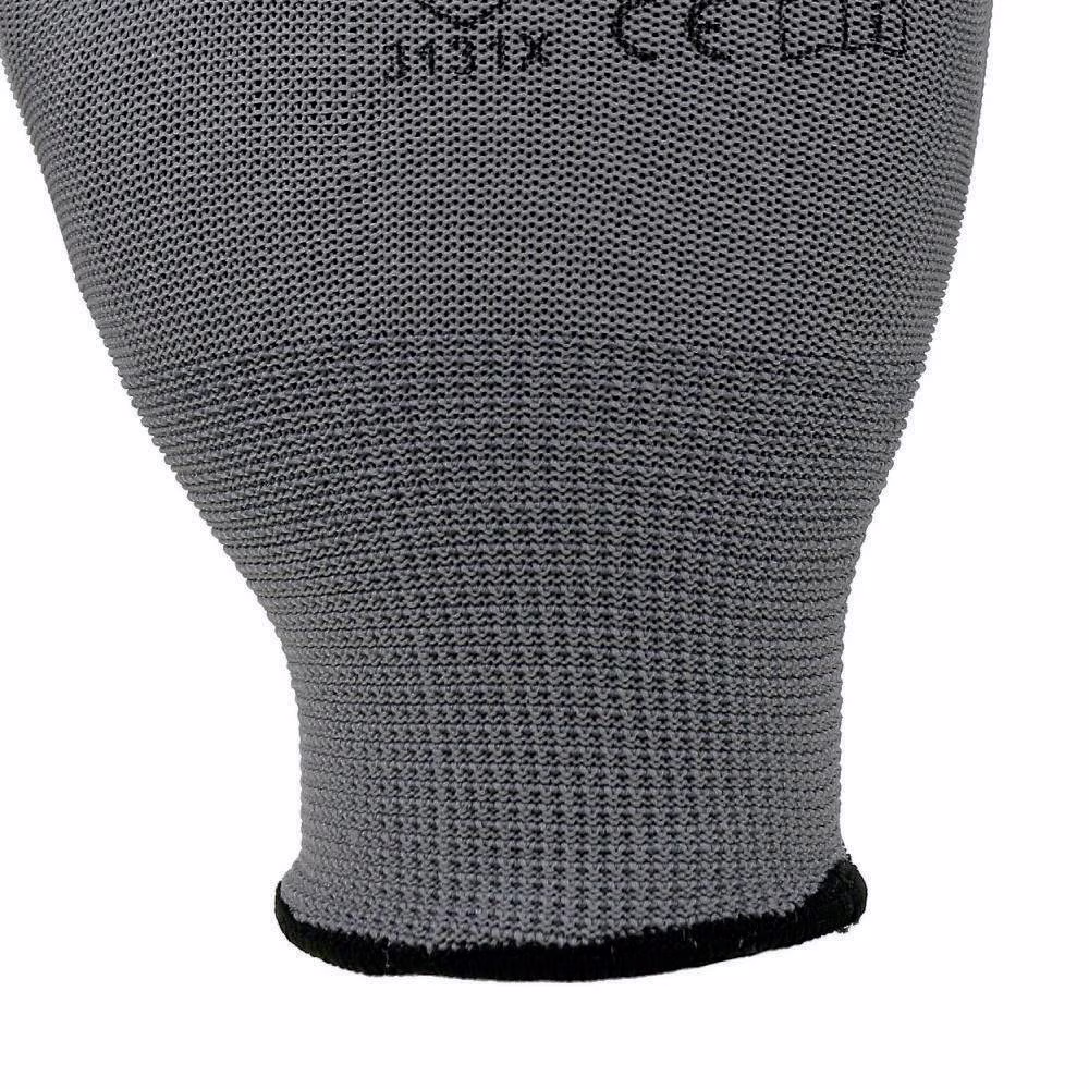 Handschuhe Gr.9 grau EN 388 PSA II Nyl.m.PU