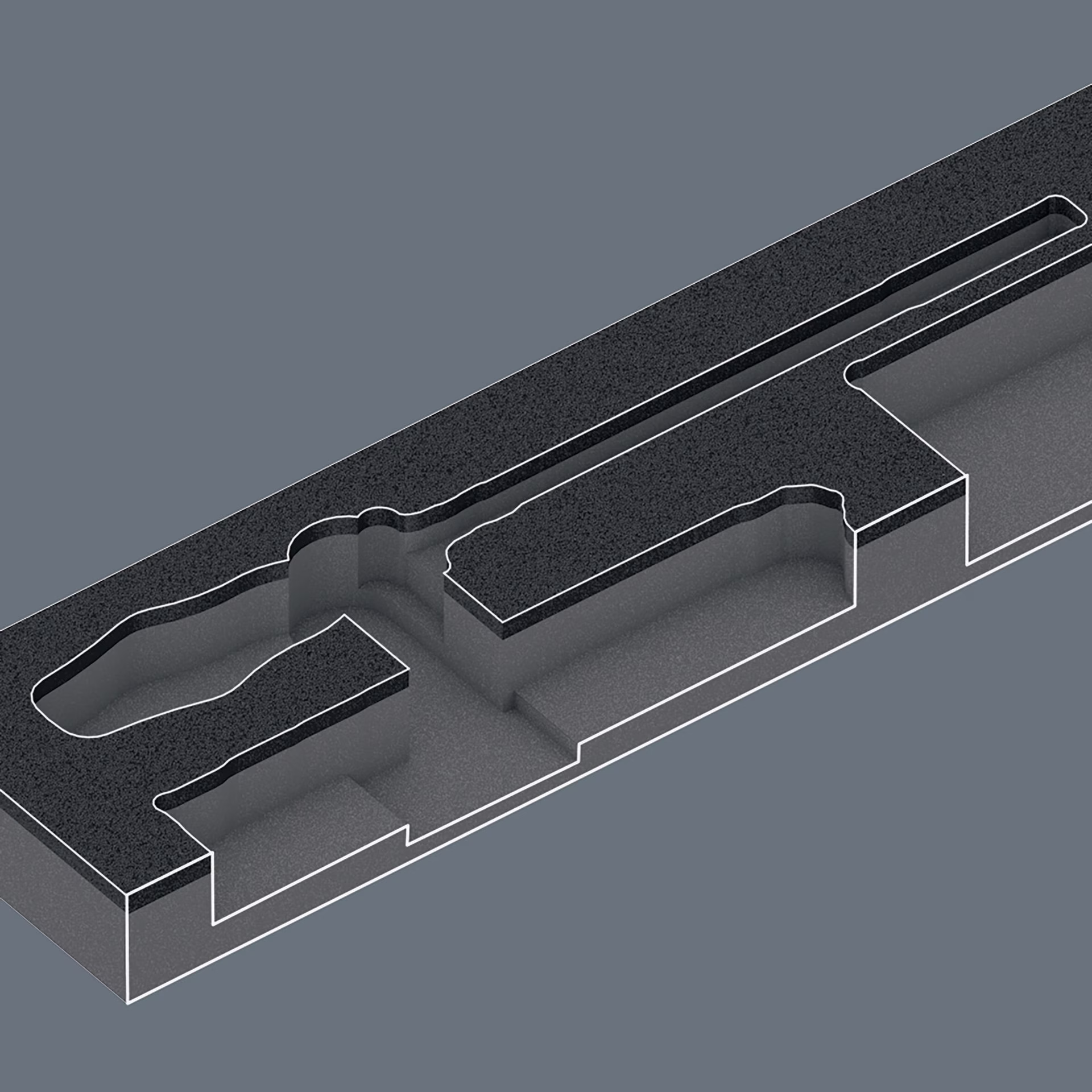 Werkzeugmodul 9750 57-tlg