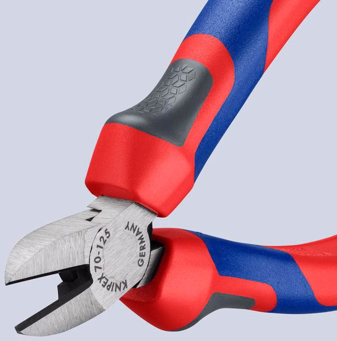 Seitenschneider L.125mm Kopf pol.Comfort-Griff max.1,5mm