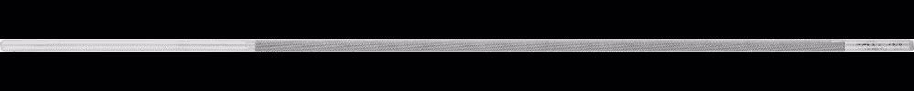 Kettensägenfeile DIN 7262 L.200mm Hieb Spiralhieb rd.PFERD