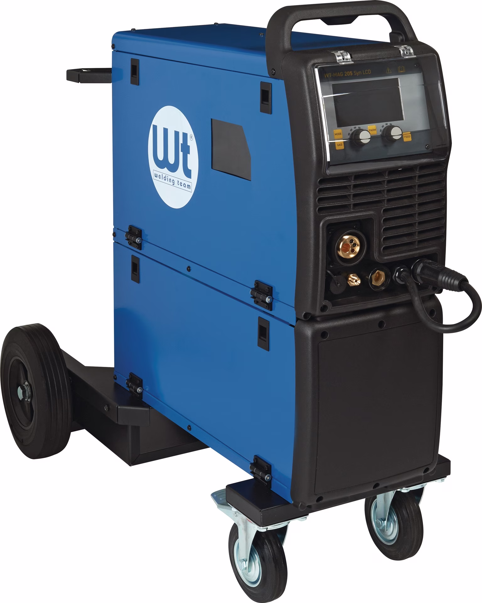 MIG/MAG-Schweißanlage WT-MAG 205 Syn LCD o.Zub.30-200 A gasg