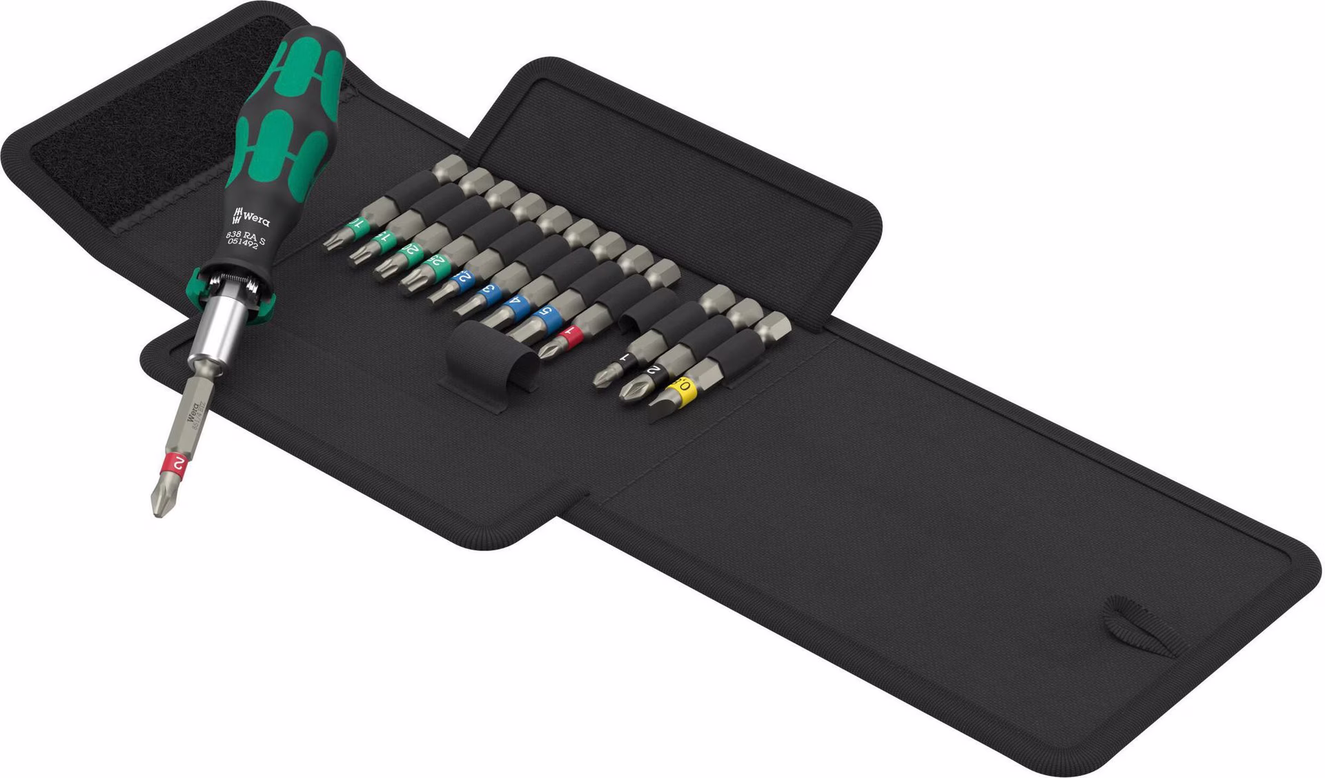 Schraubendrehersatz Kraftform Kompakt 838 RA S Set 1 14-tlg