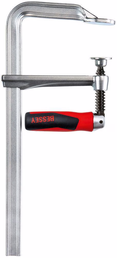 Ganzstahlschraubzwinge GZ-KG Spann-W.250mm A.120mm 2-K-Klappgriff