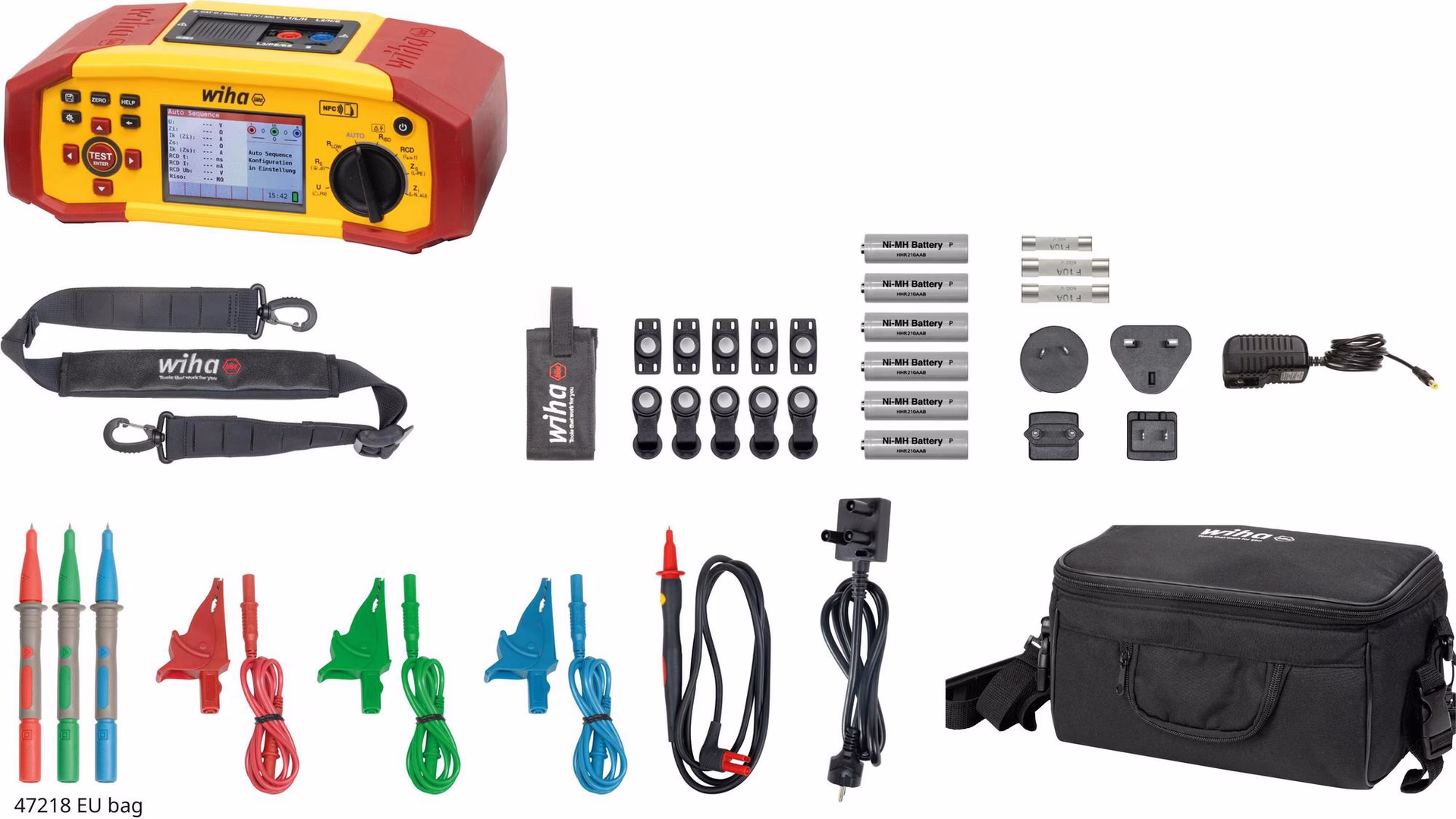 Installationstester-Set MFT one Bag EU Prüfung ortsfester Anlagen