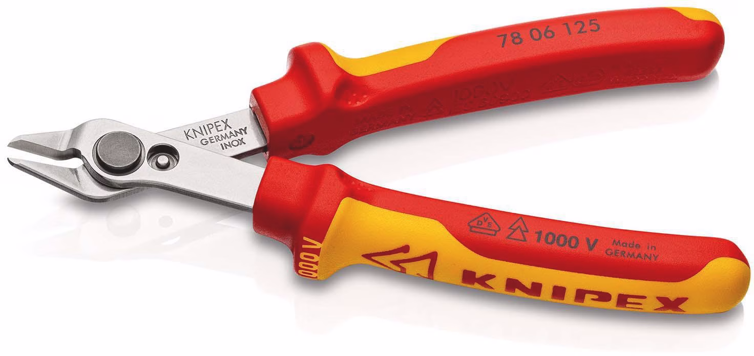 Elektronikseitenschneider Electronic Super-Knips L.125mm Form 0 Facette nein VDE