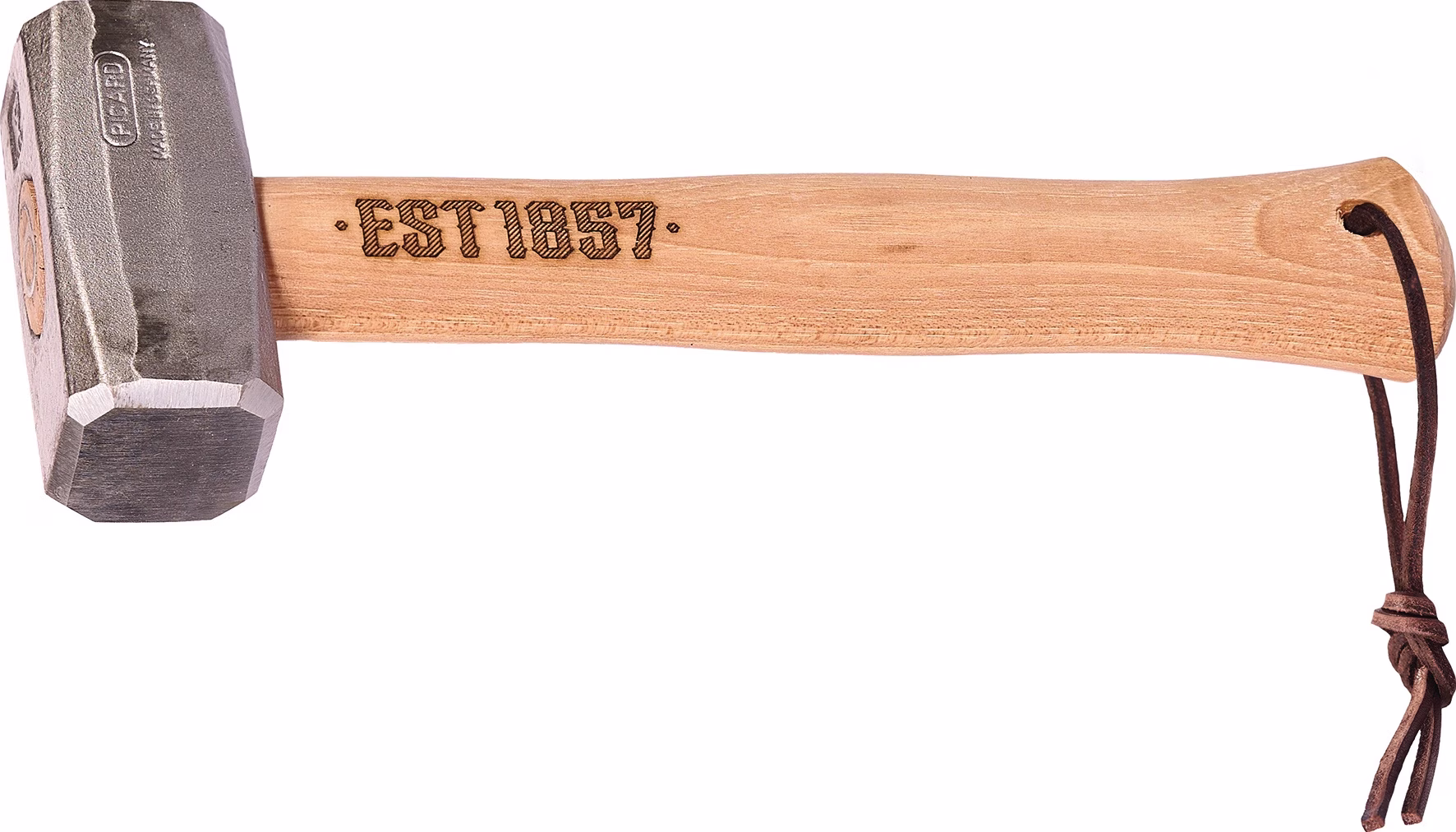 Fäustel EST 1857 Edition Kopf-G.1250g Hickory dop.geschweift