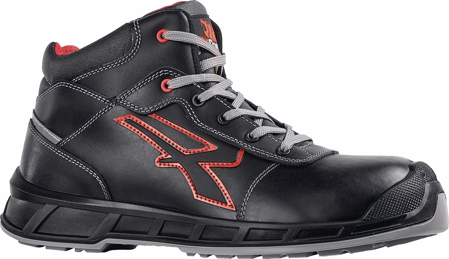 Sicherheitsstiefel Sting W.11 schwarz/rot S3S CI FO SR ESD