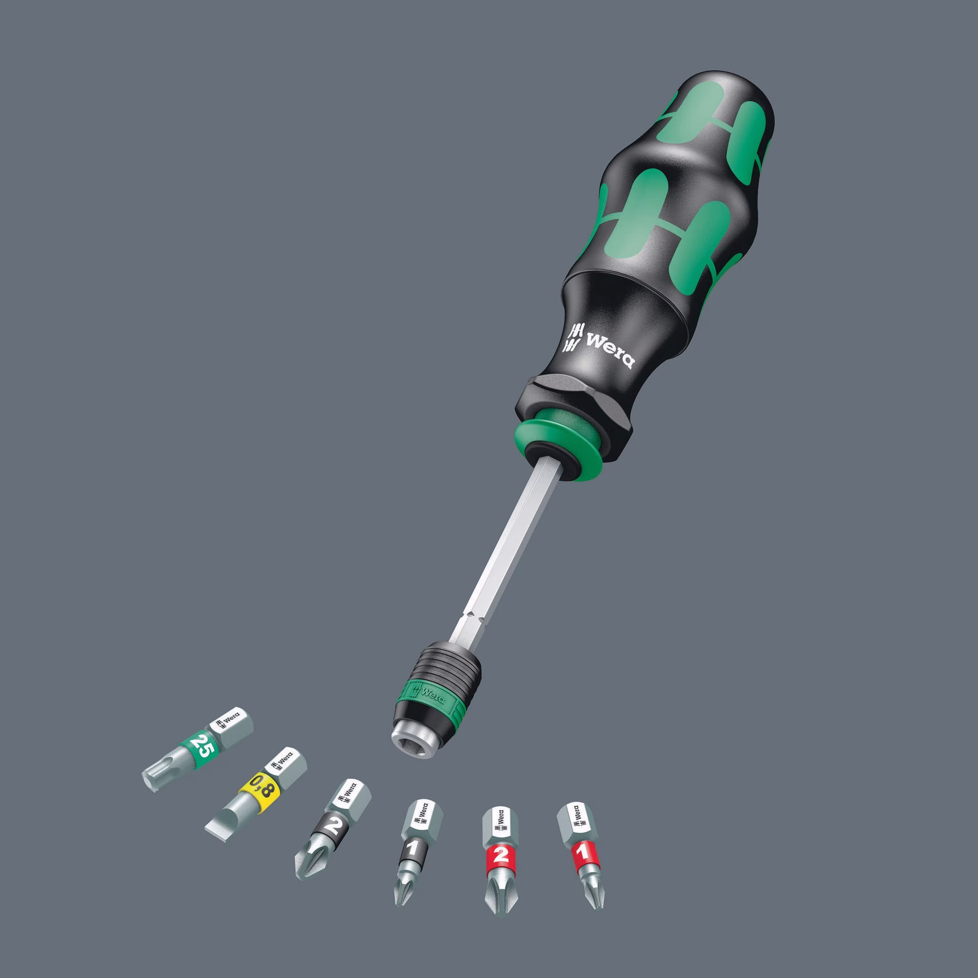 Bitsortiment KK 20 Tool Finder 1 8-tlg.Schlitz/PH/PZD/TORX®