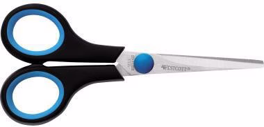 Schere Easy Grip E-30252 00 13cm Linkshänder blau