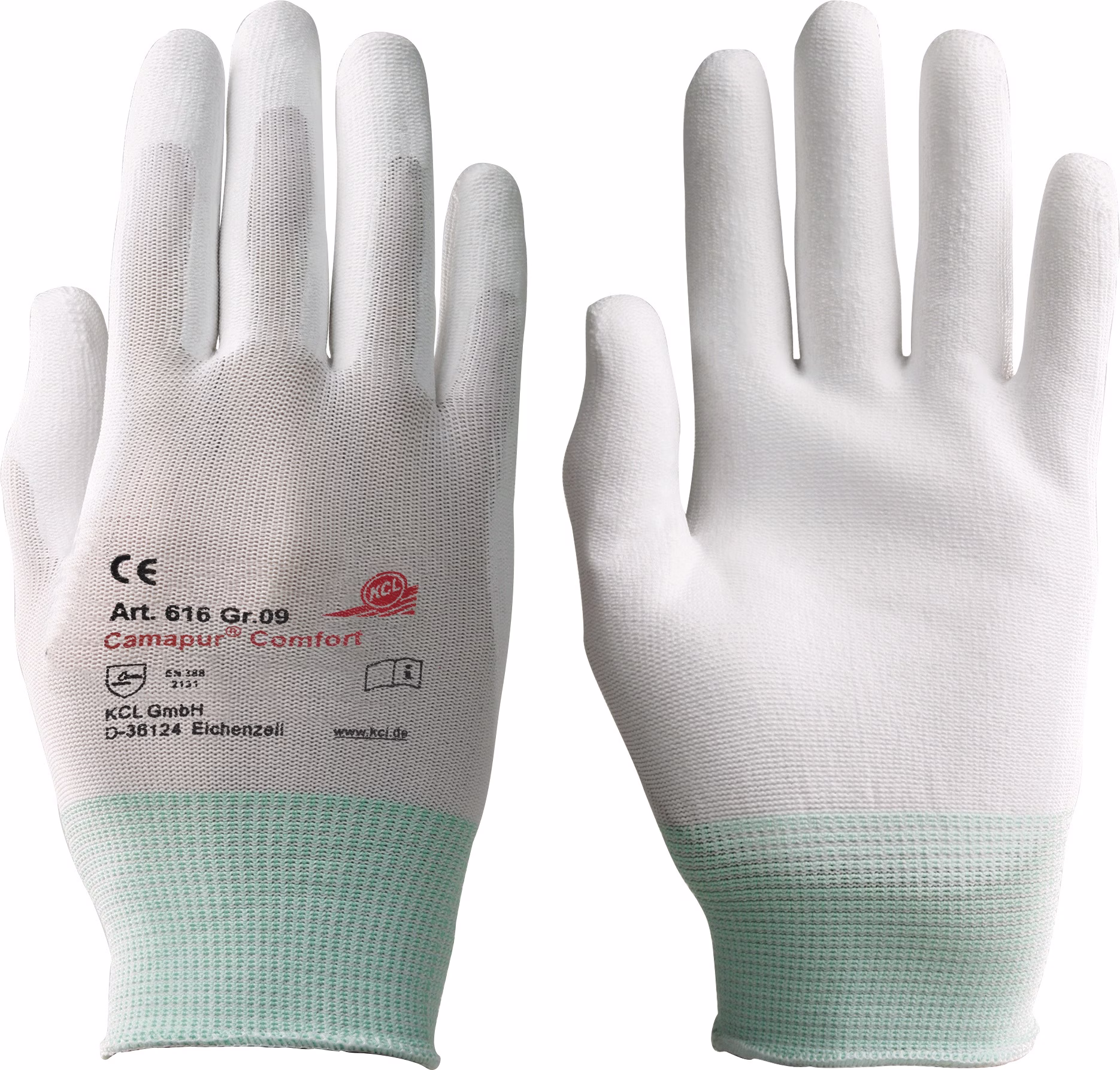 Handschuhe Camapur Comfort 616 weiß EN 388 PSA II 10PA