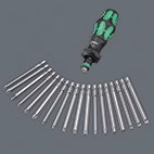 Bitsortiment KK Turbo 1 19-tlg.Schlitz/PH/PZD/TORX®/6Kt