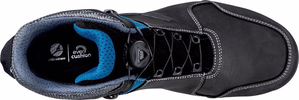 Sicherheitsstiefel TOFANE BLACK QL CTX MID Gr.44 W.11 sw/blau S7S ESD FO HRO SR