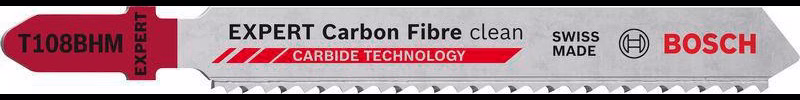 Stichsägeblatt Carbon Fiber T 108BHM Gesamt-L.92mm Zahnt.2,2mm 3 St./Karte