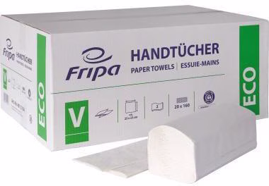 Papierhandtuch ECO 4012104 25x23cm 20x160Bl.