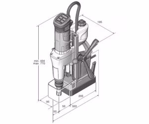 Magnetkernbohrmaschine KBM65U