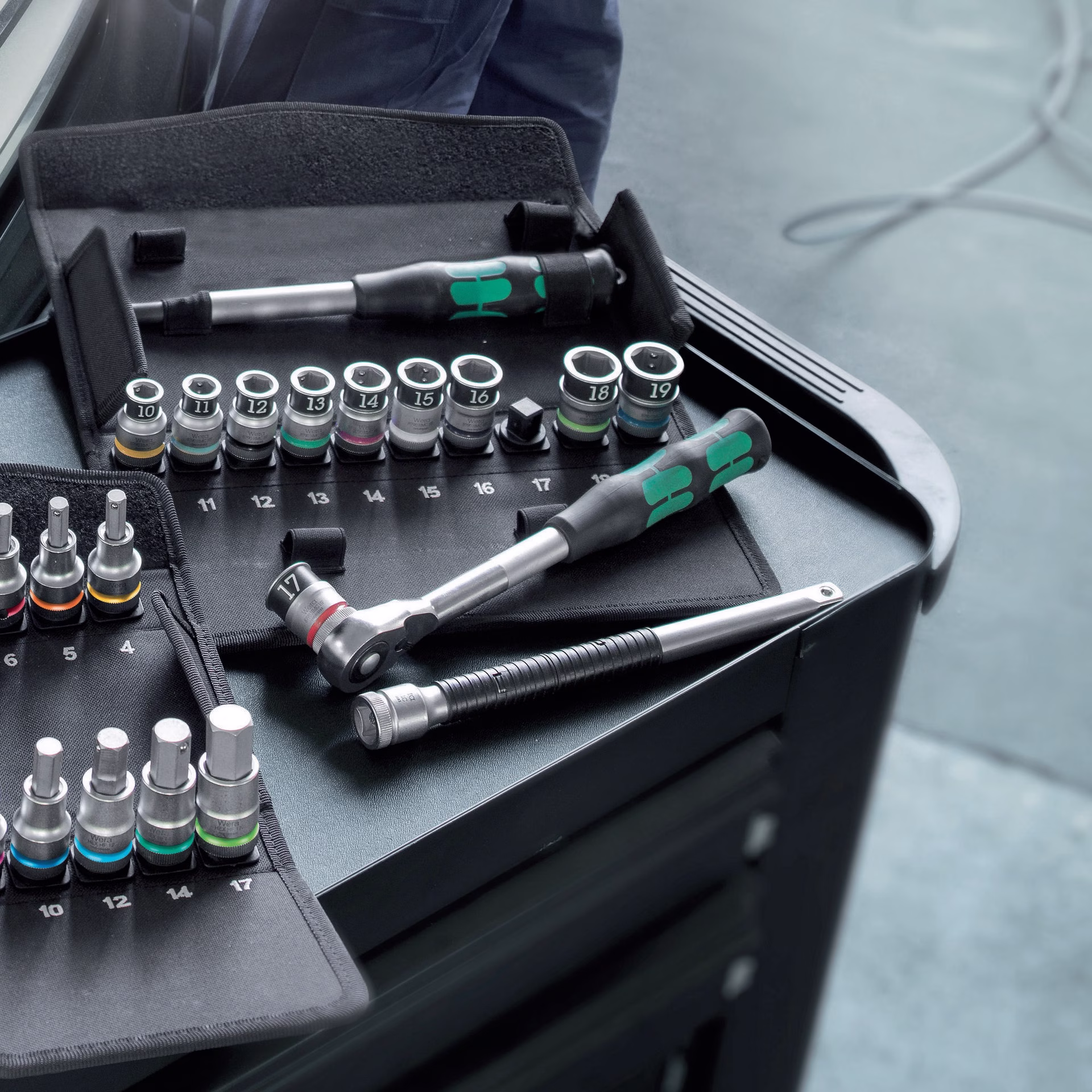 Hebelumsch.kn.8006 Zyklop Hybrid Set 1/2 Zoll 72 Z.Umschalth