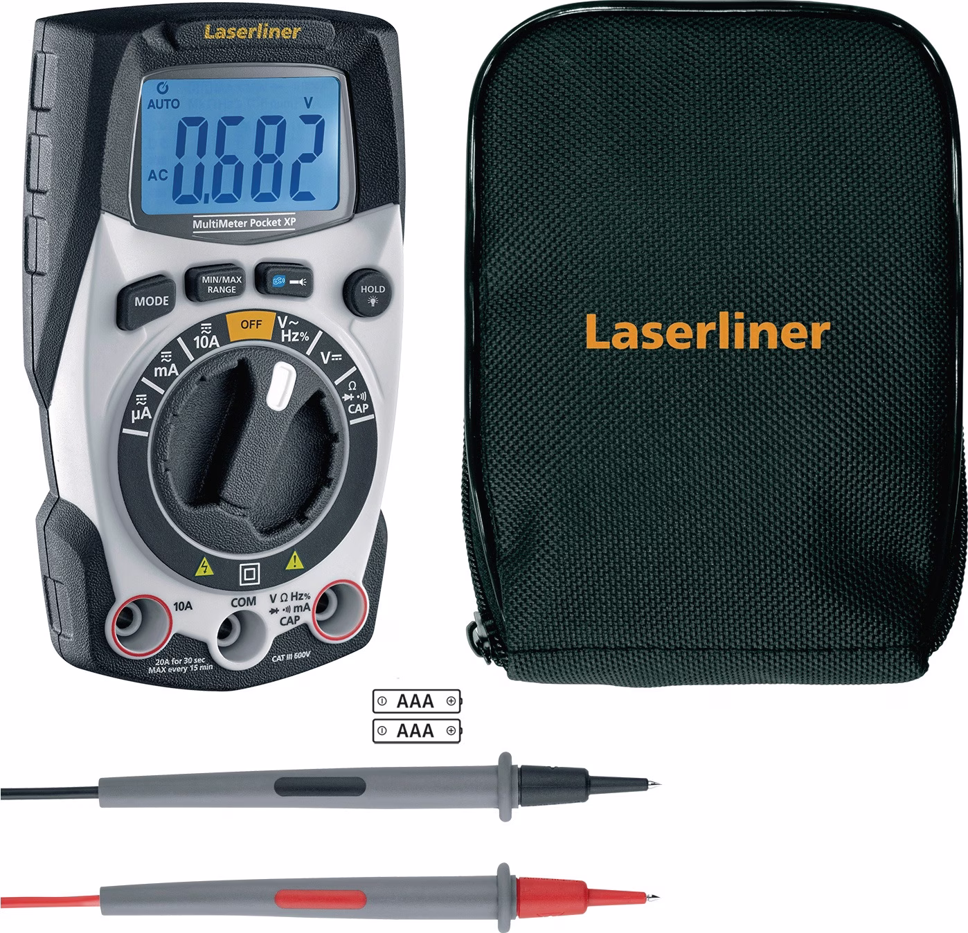 Multimeter Pocket XP 0,1 V-600 V AC/DC Phasenprüfer