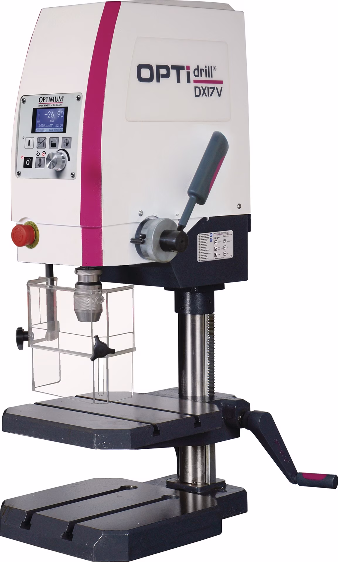 Tischbohrmaschine DX 17 V 16mm M8 B16 50-4000min-¹