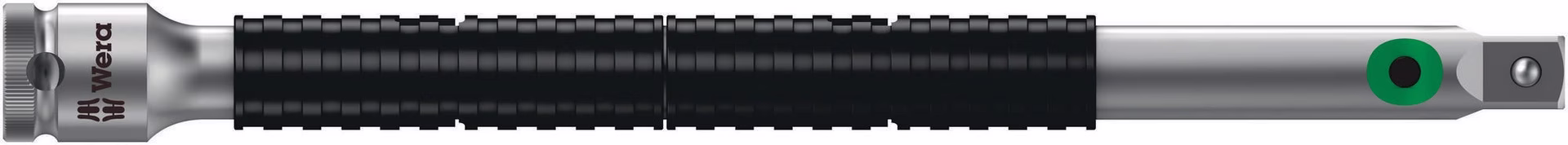 VerL.8796 SA L.150mm Vierkant1/4Zoll CV mattverchromt m.Schnelldrehhülse Zyklop