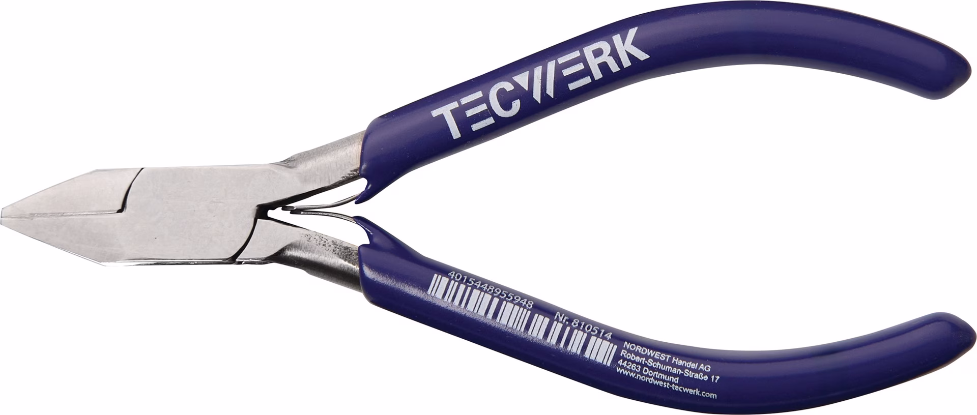 Elektronik-Seitenschneider L.115mm Facette spitz