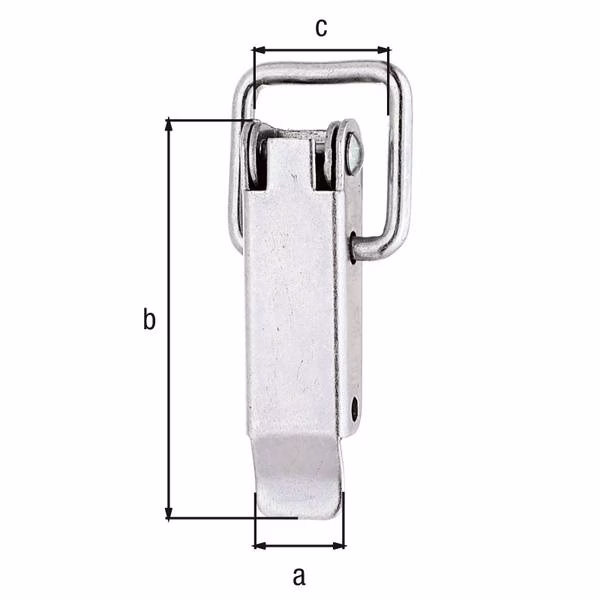 Kistenverschluss H.49mm B.13mm STA roh galv.verz.Dickschichtschutz GAH