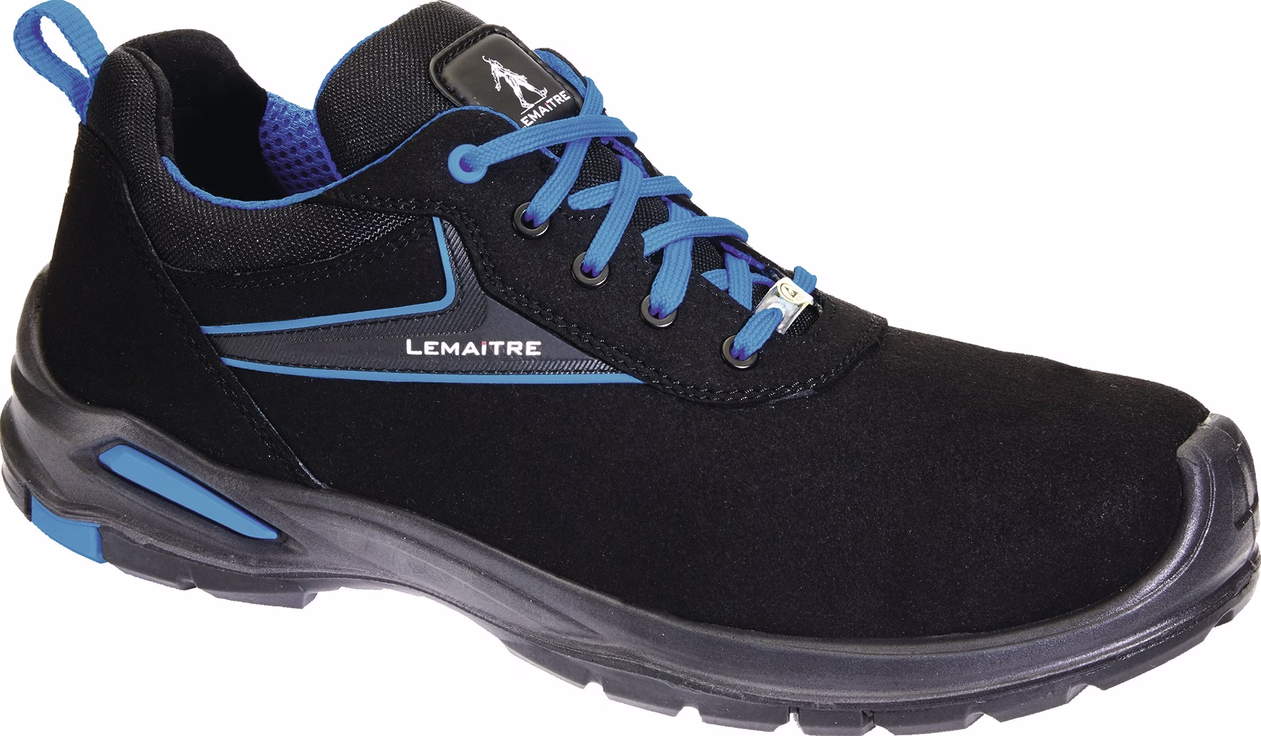 Sicherheitsschuh Paul schwarz/blau S3 SRC ESD
