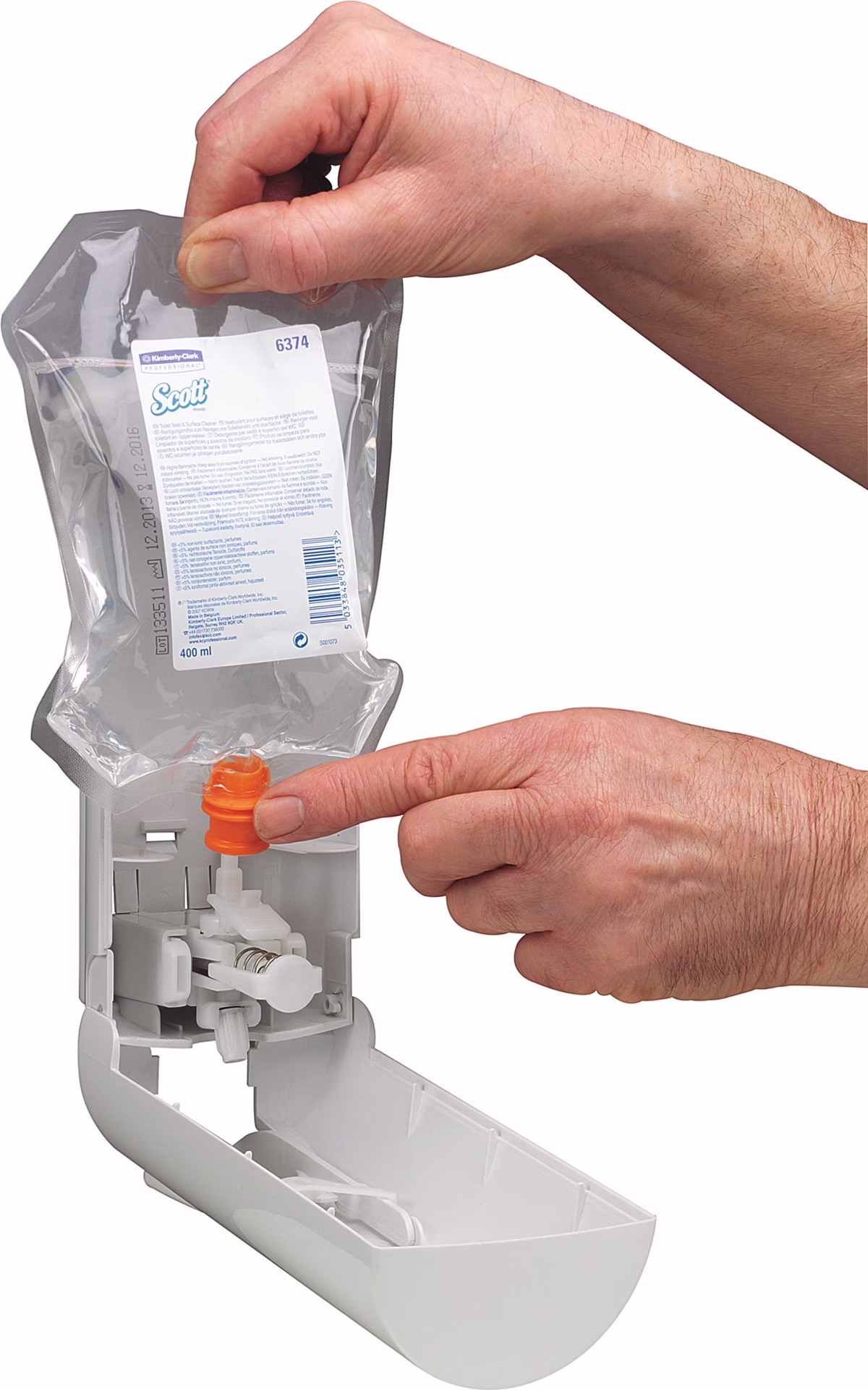 Toilettensitzreiniger 6374 6x0,4l Btl