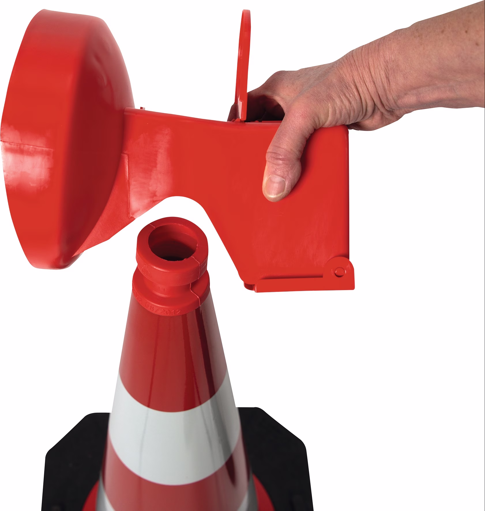 Leitkegel-LED-Leuchte ConeFix gelb eins.gelb