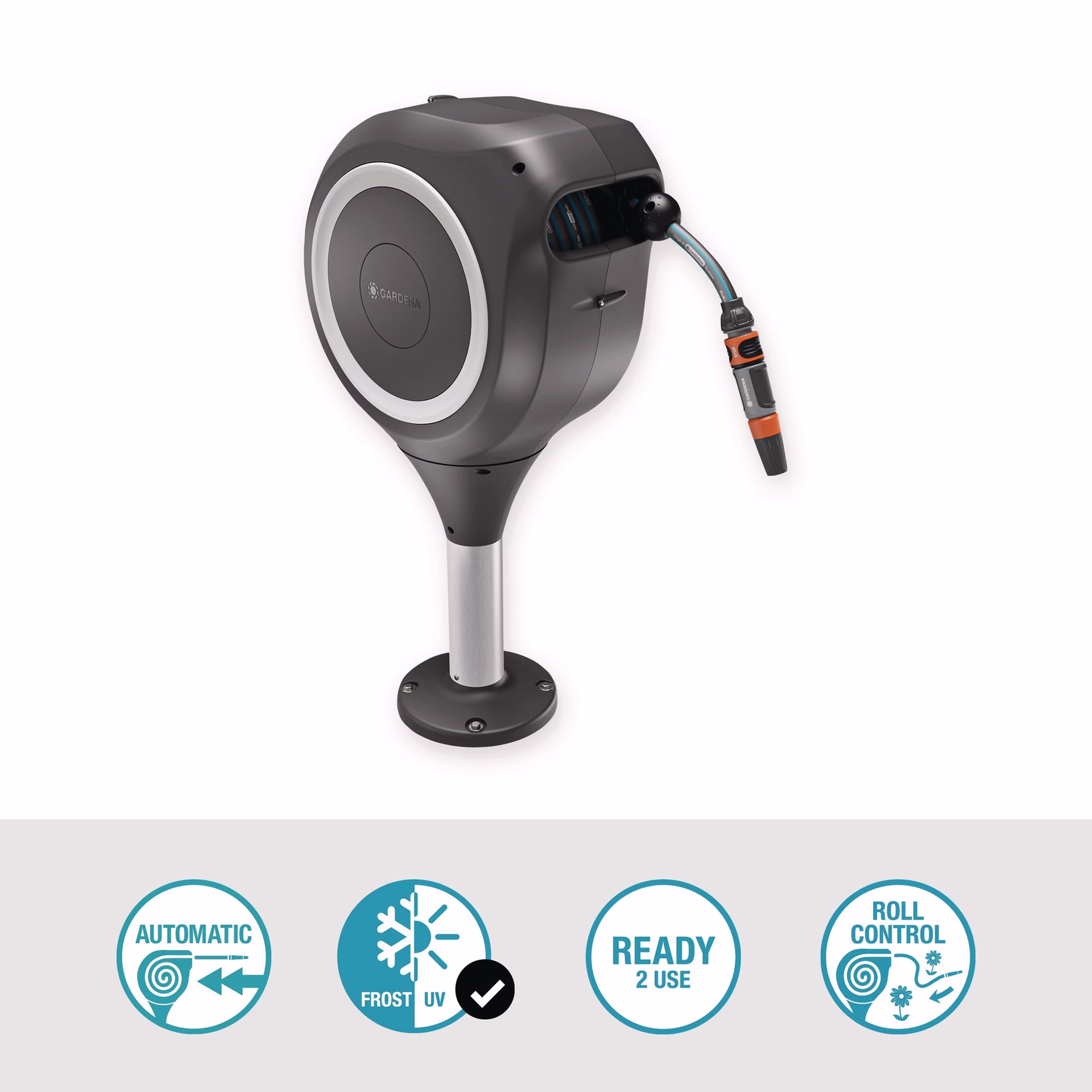 Terrassen-Schlauchbox RollUp S B.398mm