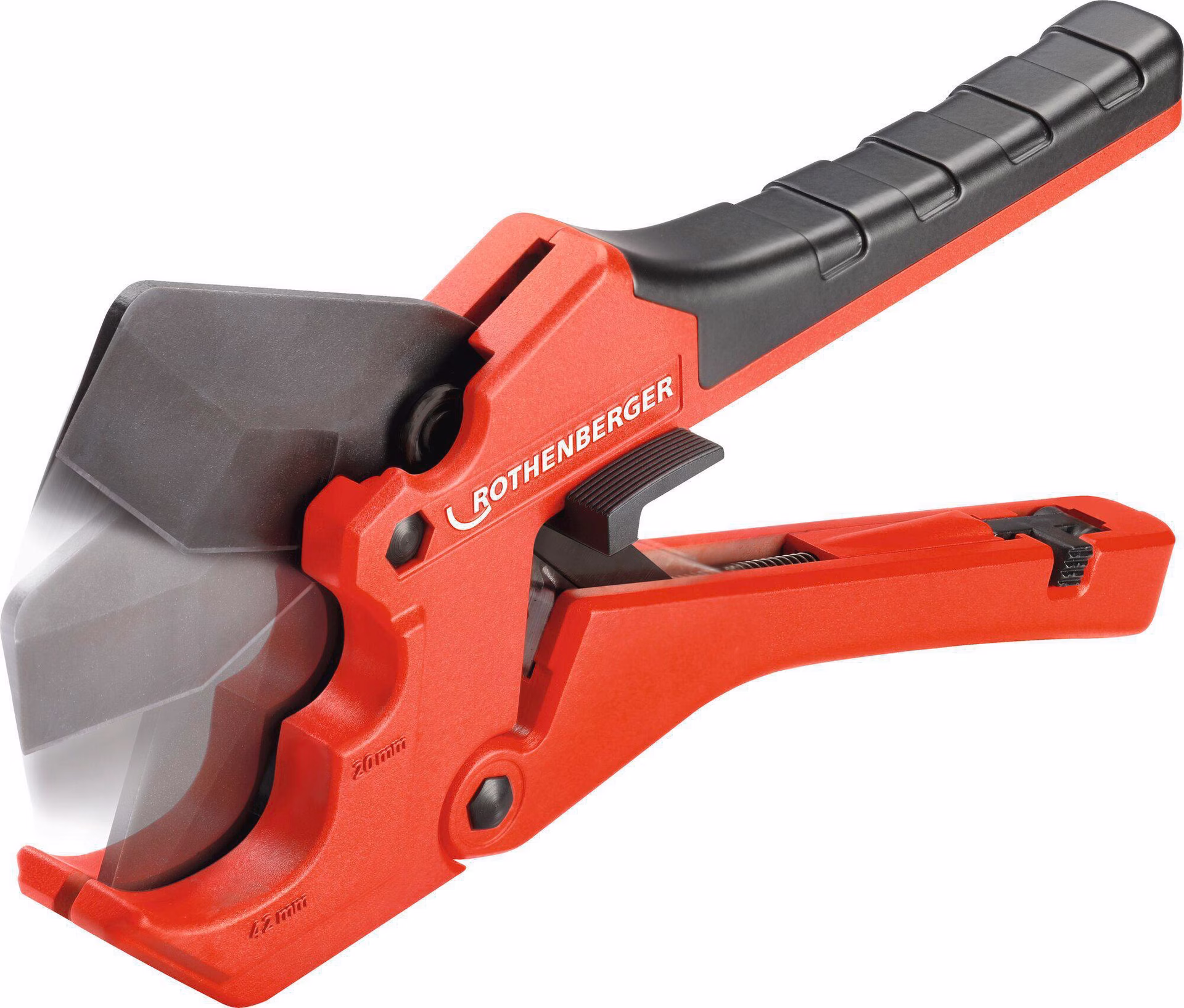 Kunststoffschere ROCUT® 42 TWIN CUT 0-42mm PE/MSR/PEX/PB/PVC/PPR