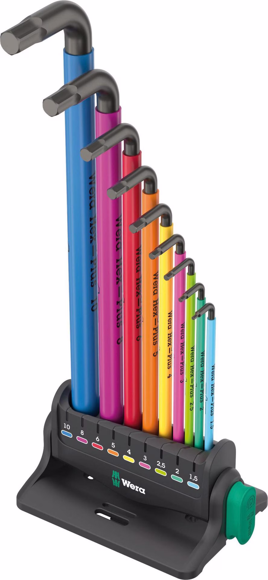 Winkelschraubendrehersatz 950/9 Hex-Plus Multicolour 3 10-tlg.metrisch