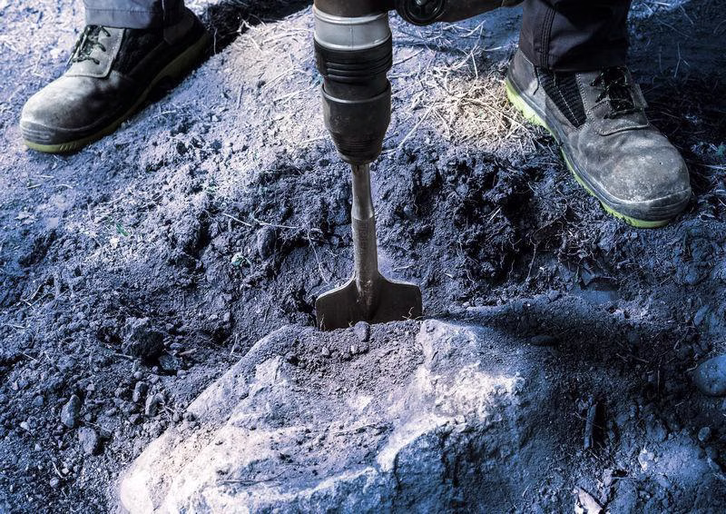 Schaufelmeißel Gesamt-L.400mm Schneiden-B.110mm