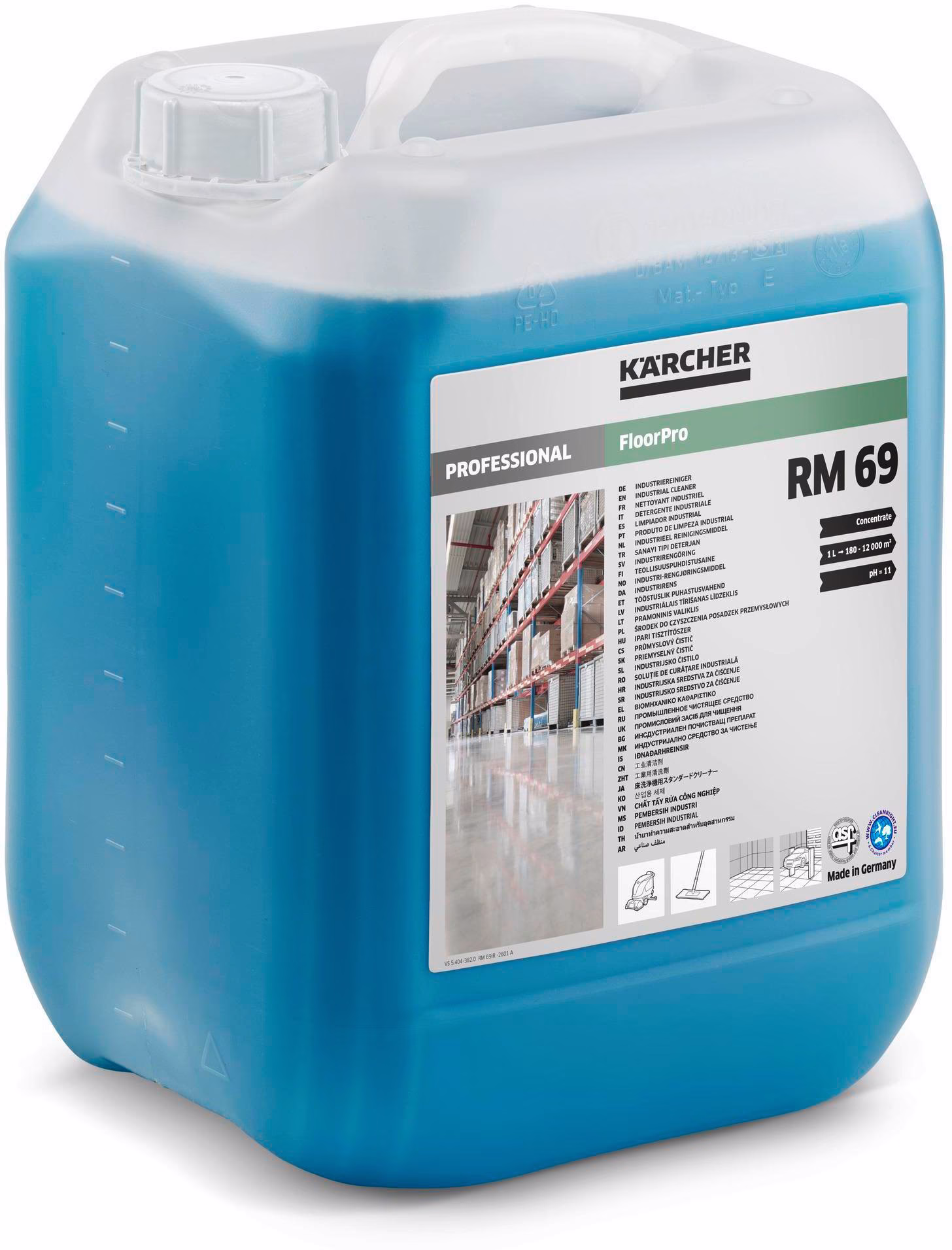 Industriereiniger RM 69 10l Konzentrat Kanister