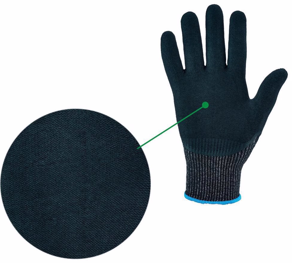 Schnitthandschuh Comfort Cut Gr.9 schwarz meliert/schwarz EN 388 PSA II 12 PA