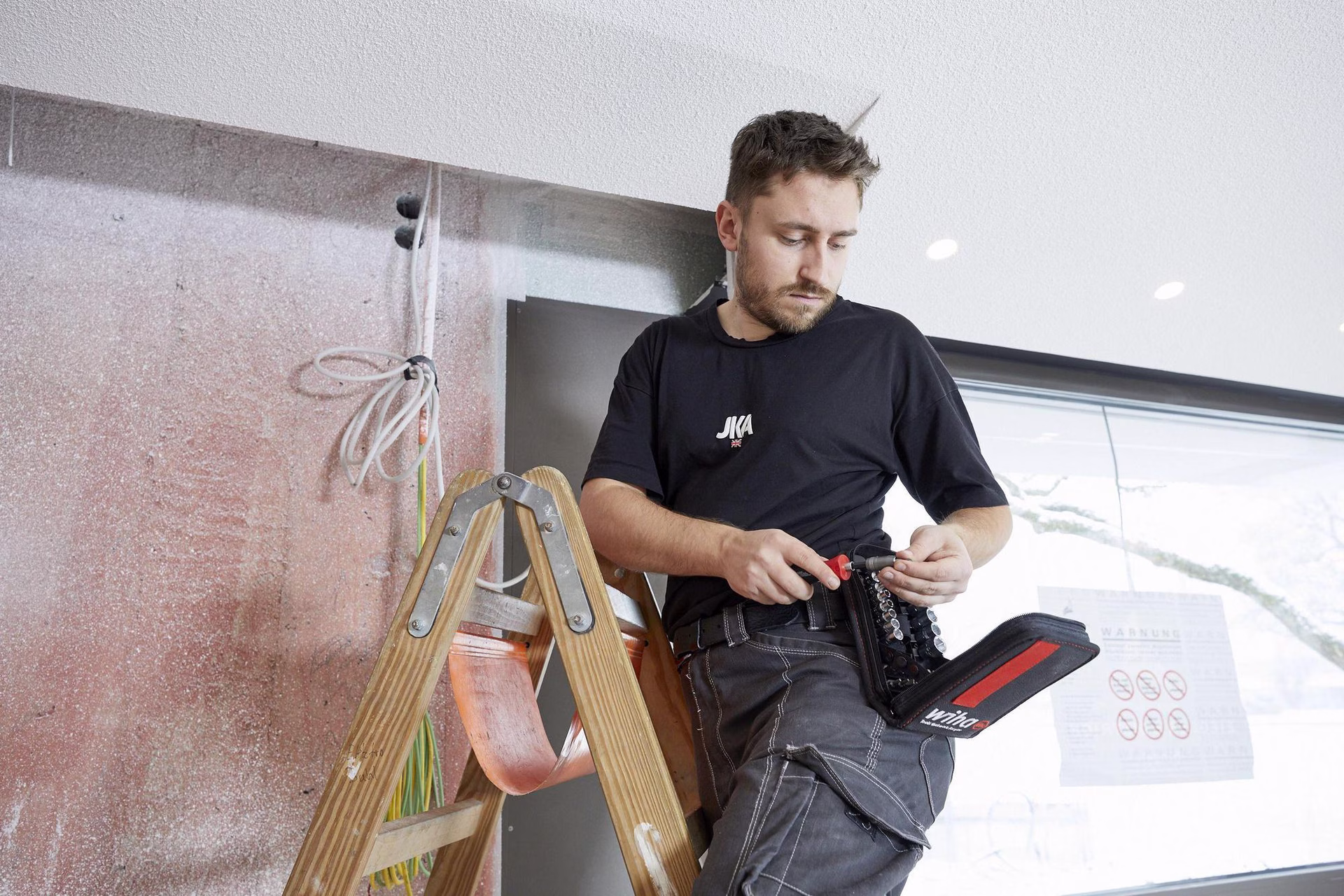 Bit-/Steckschlüsselset 44684 39-tlg.Schlitz/PH/PZD/T/Knarre/6 Nüsse