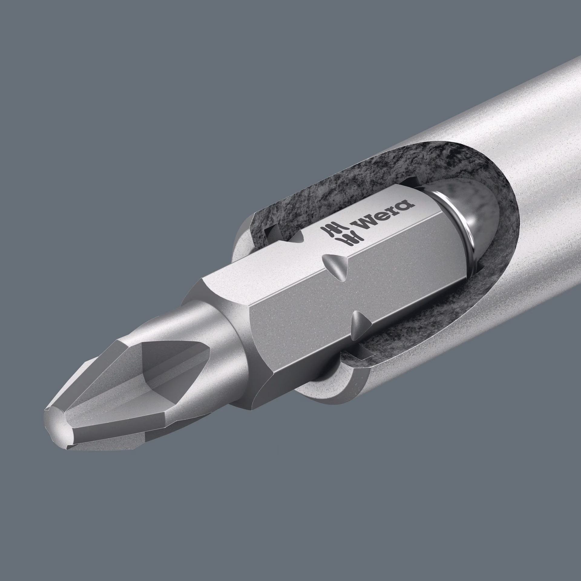 Magazinbithalter KK27 RA 2 6-tlg.Schlitz