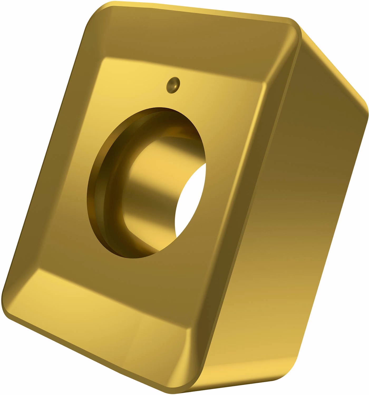 Fräswendeschneidplatte ISO LNET D.5,9mm PVD beschichtet Gold