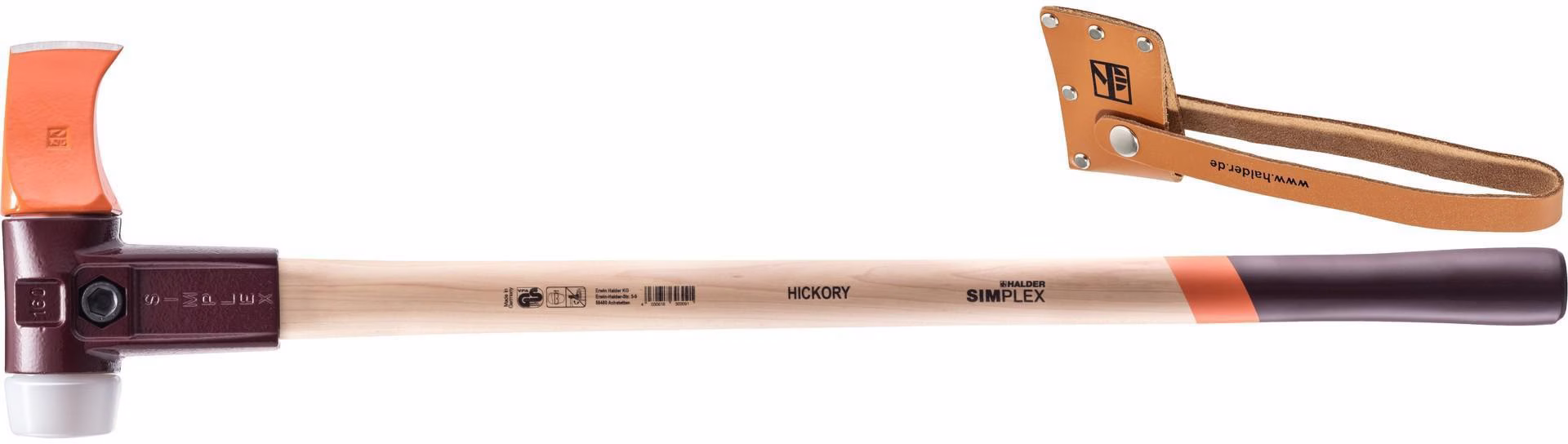 Spalthammer SIMPLEX 4100g Stiel-L.850mm Hickorystiel